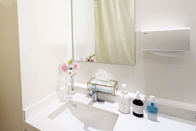 熊本駅前２分かずよ皮膚科 美容皮膚科クリニック　化粧室