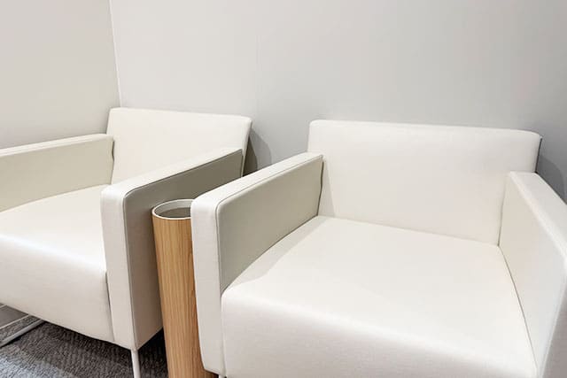 熊本駅前２分かずよ皮膚科 美容皮膚科クリニック　待合室